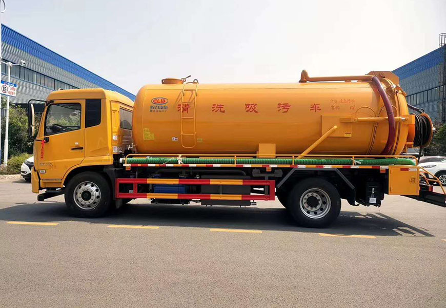 东风天锦15方清洗吸污车 国六